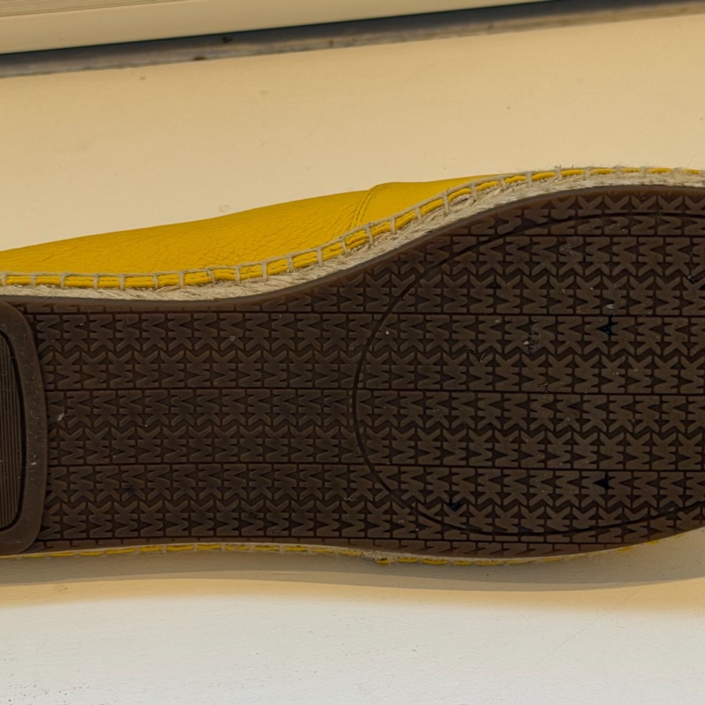 Michael Kors Bright Yellow Espadrilles size 10 - Picture 6 of 8